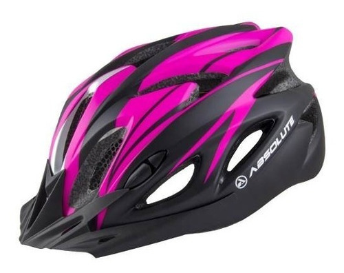 Capacete Ciclismo Bike Absolute Nero Wt012 Rosa Pink Lilás M