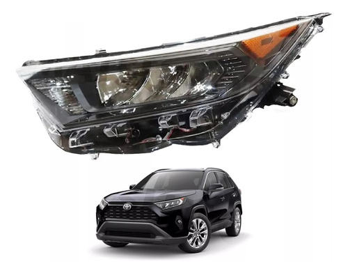 Foco Optico Led  Izquierdo New Rav4 2020 2021 2022 2023