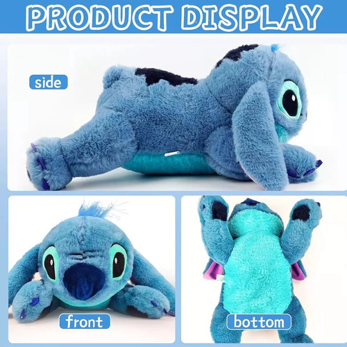 . Almohada De Peluche Stitch Lilo And Stitch De 45 Cm