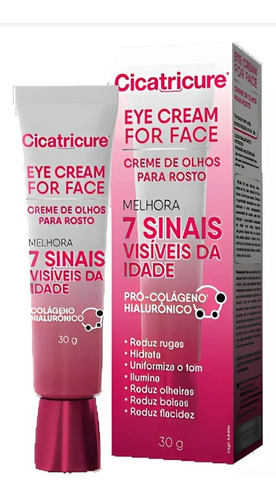 Cicatricure Eye Cream For Face Creme De Olhos Para Rosto 30g