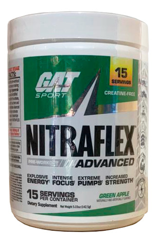 Gat- Nitraflex Advanced 15 Serv
