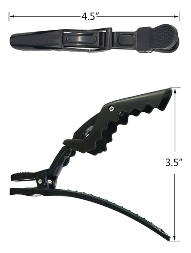 Pinzas Para Pelo Hh&ll, C/ Dientes Anchos Y Doble Bisagra