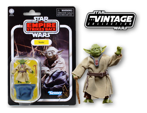 Muñeco Star Wars Maestro Jedi Yoda Articulado C/ Capa Hasbro