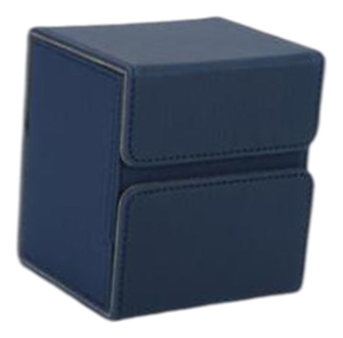 Flip Deck Box Almacenamiento Con Compartimento Azul