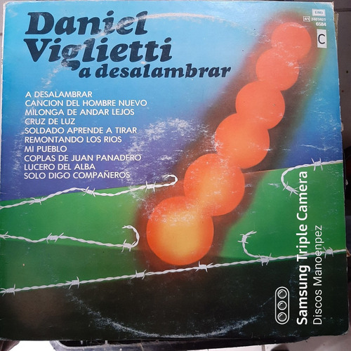 Vinilo Daniel Viglietti A Desalambrar F4