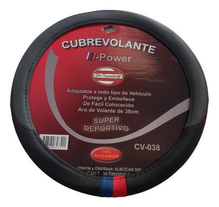 Cubrevolante Deportivo Tuning Calidad Premium