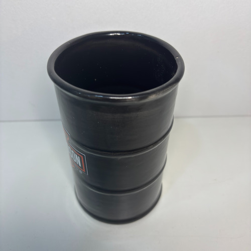 Taza Cerámica Barril Harley Davidson 450ml Negro Harley