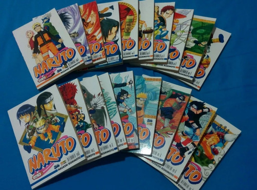 Naruto Mangá Vol. 1-15 Y 25-28 Edición Brasileña
