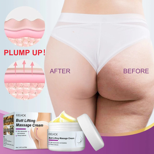 2×eelhoe Buttock Enlargement Cream Hip Lift Up Sculpts Plump