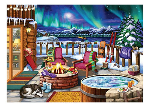 Ravensburger Northern Lights 500 Piece Large Formato Czmby