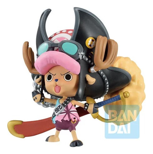 Figura Tony Chopper Ichibansho Banpresto One Piece Red Banda