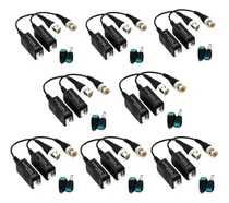 Comprar Kit 8 Par Baluns Transceptores Hd Cctv Video + Conectores