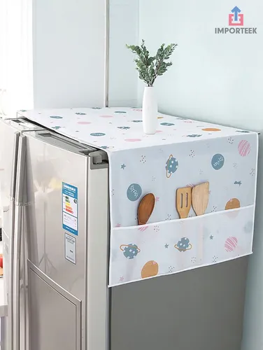 . Cubierta Refrigerador Protector Antipolvo Nevera 180x55cm