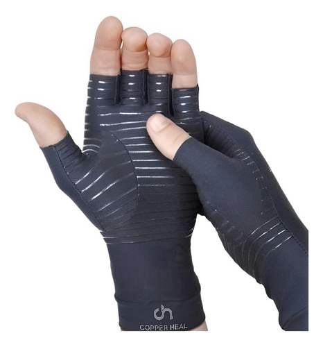 Copper Heal - Guantes De Compresin Para La Artritis, Un Solo