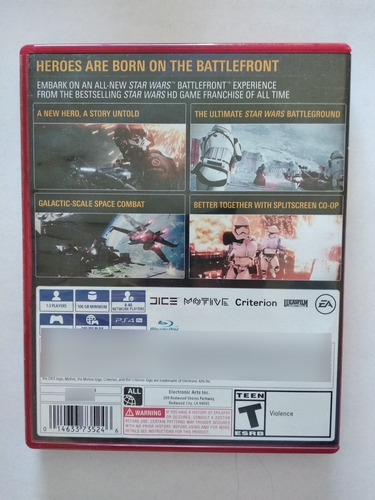 Imagen 2 de 4 de Star Wars Battlefront 2 Ps4 Juego Fisico Usado Sevengamer