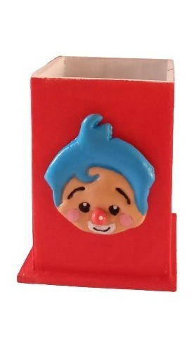 Souvenir Lapiceros Payaso Plim Plim Porcelana Fría X10u