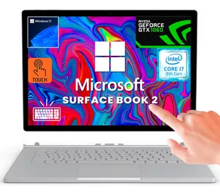 Laptop Microsoft Surface Book Core I7 8th 16gb Ram 256gb Ssd