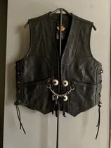 Comprar Chaleco Harley Davidson Original Talla L Piel Genuina Hombre
