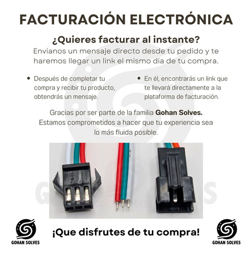 Conectores Jst Sm 3 Pin Macho/hembra 22 Awg Para Led 5 Pares