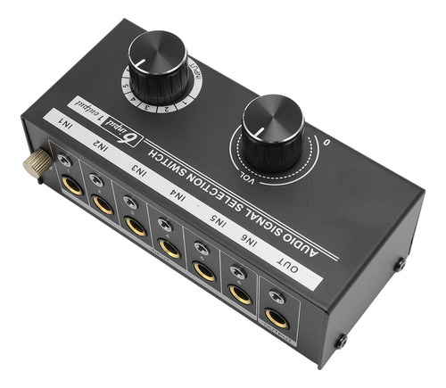 Conmutador De Sonido Con Control De Volumen, 6 Vías, 6 Entra