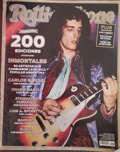 Revisa Rolling Stone Edición Especial 200 Ediciones 
