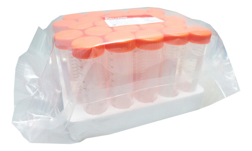 Tubo De Centrífuga De 50 Ml En Rack Caja Con 500 Tubos