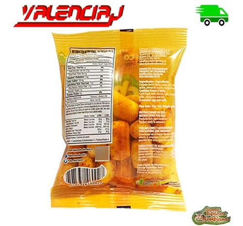8 Pack Achiras Tipicas 25g X 16 Und