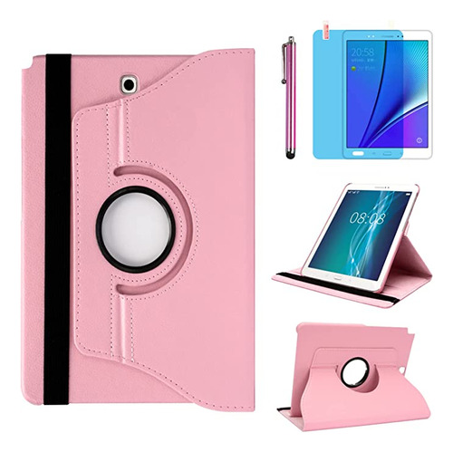 Funda + Lapiz + Protect Pant Samsung Galaxy Tab A 8.0 Rosa