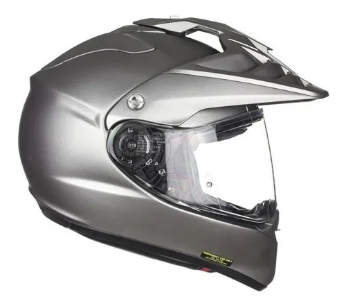 Capacete Fechado Shoei Hornet Adv Cinza Big Trail On Road