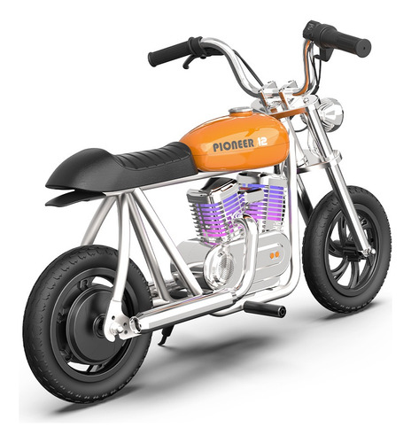 Moto Eléctrica Infantil Hyper Gogo Pioneer 12 Pro Color Naranja