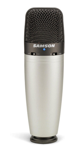 Micrófono Condensador Samson C03 Gy Multipatrón