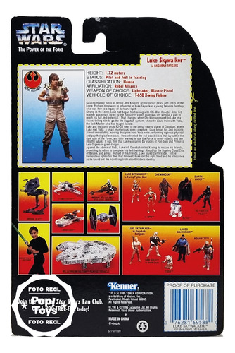 Outlet Ocdl - Kenner - Star Wars - Red Card - Luke Dagobah