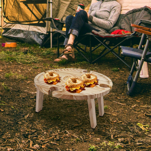 H Mesa De Picnic Portátil, Mesa Baja De Picnic, Accesorios