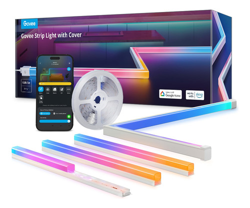 Tiras De Luces Led Govee Rgbic De 3 M Con Fundas Que Funcion