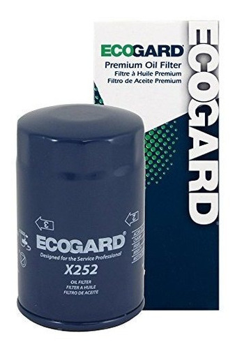 Ecogard X252 Premium Spin-on Motor De Filtro De Aceite De Pe