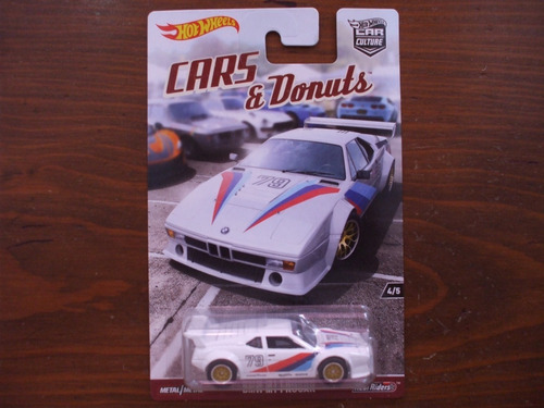 Hot Wheels Car Culture Cars & Donuts 4/5 Bmw M1 Procar