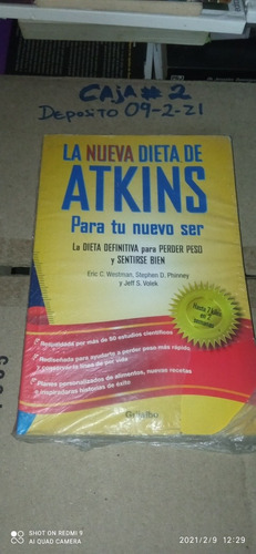 Libro La Nueva Dieta Atkins. Eric Westman, Phinney Y Volek