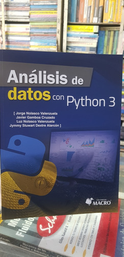 Libro Analisis De Datos Con Python 3 