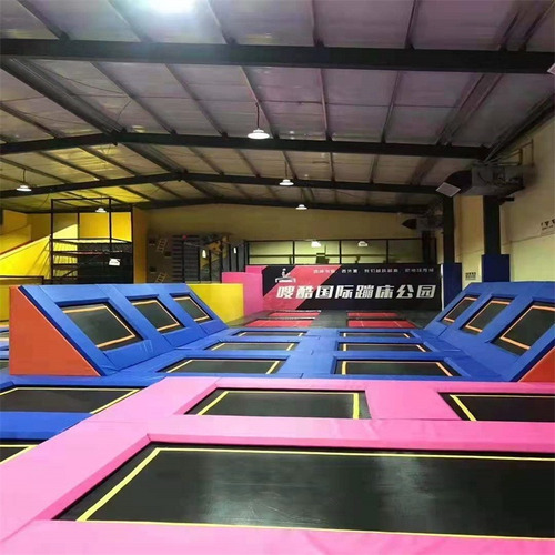 Tela De Salto 250x250 Cuadrada Parque Trampolines Jumping Pa