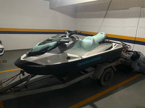 Jet Ski Sea Doo, Gti 130, 2024, 18 Horas, Torre Wake, Carret