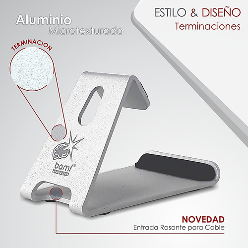 Soporte Apoyo Celular Bam B3 Portátil Escritorio Premium!!!