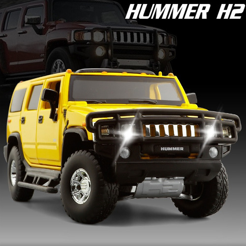 Carrito Escala 1:32 Hummer H2 Coleccion Juguete 