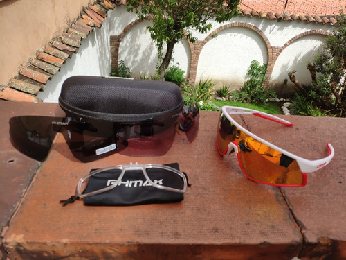 Gafas Ciclismo Fotocrómatico Marcoformula 3lentes Estuche