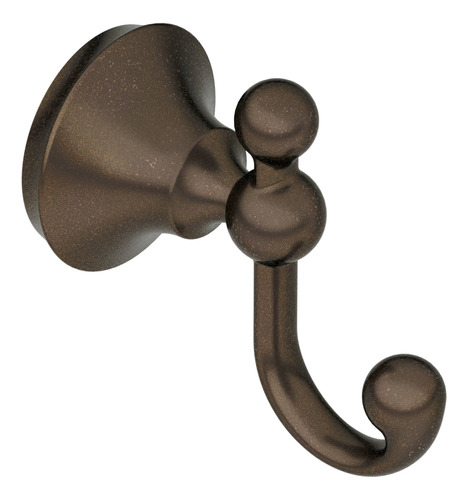 Moen Yb5203orb Gancho Doble Para Bata, Bronce Aceitado