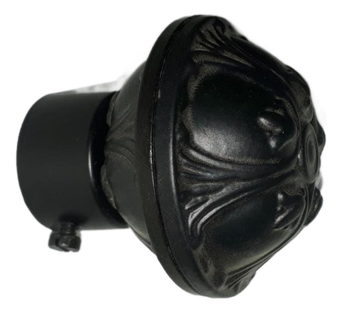 Barral Cortina Ironwood 22mm A Medida De 1 A 4m Linea Nakash Negro Terminal Roma Medio