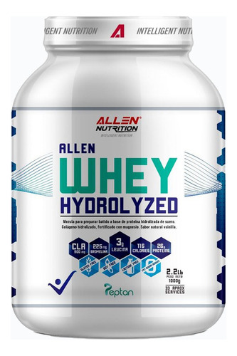 Bio Whey Hydrolized 2,2lb - Unidad a $189900