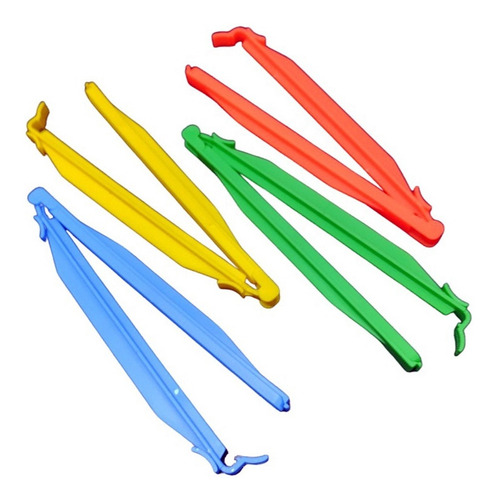 Imagen 4 de 4 de Broche Universal Para Bolsas. Tamaño Grande. Pack Por 25 U.