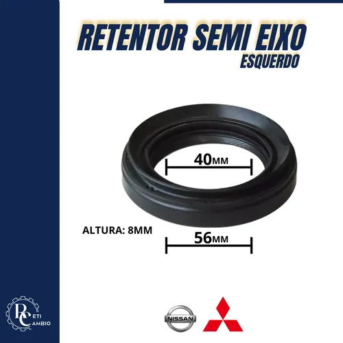 Retentor Semi Eixo Esquerdo Câmbio Jf011 Nissan Sentra Versa