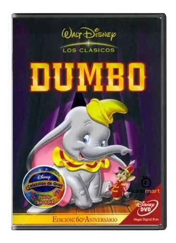 Dumbo Edicion 60 Aniversario Pelicula Dvd | Meses sin intereses Dumbo Edicion 60 Aniversario Pelicula Dvd | Meses sin intereses