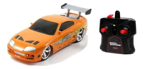 Rc Toyota Supra Rápido Y Furioso Brian's Color Naranja